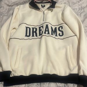 Quarter Zip Broken DREAMS hoodie